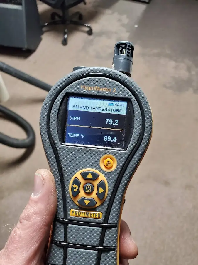 Moisture meter humidity assessment for Fire & Smoke Damage Restoration in Glendora